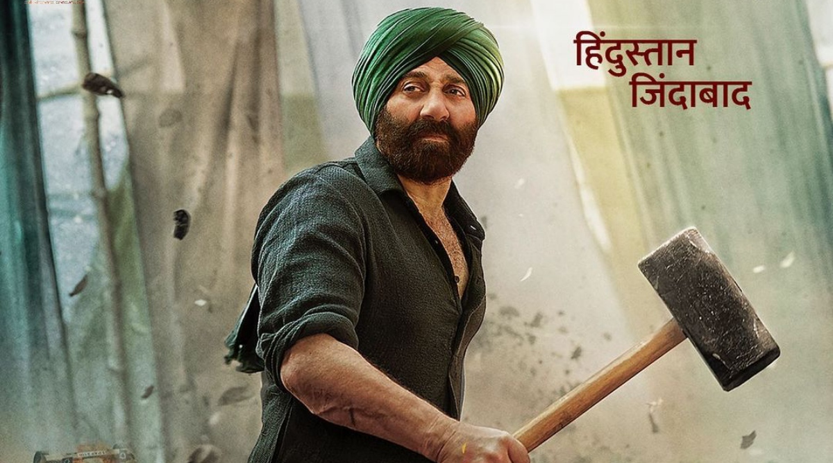 Sunny Deol's 'dhai kilo ka haath' holds a giant hammer in Gadar 2's first  poster: 'Hindustan Zindabad' | Entertainment News,The Indian Express