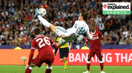 Gareth Bale scored an incredible overhead kick to win Real Madrid its third consecutive Champions League title in 2018.
