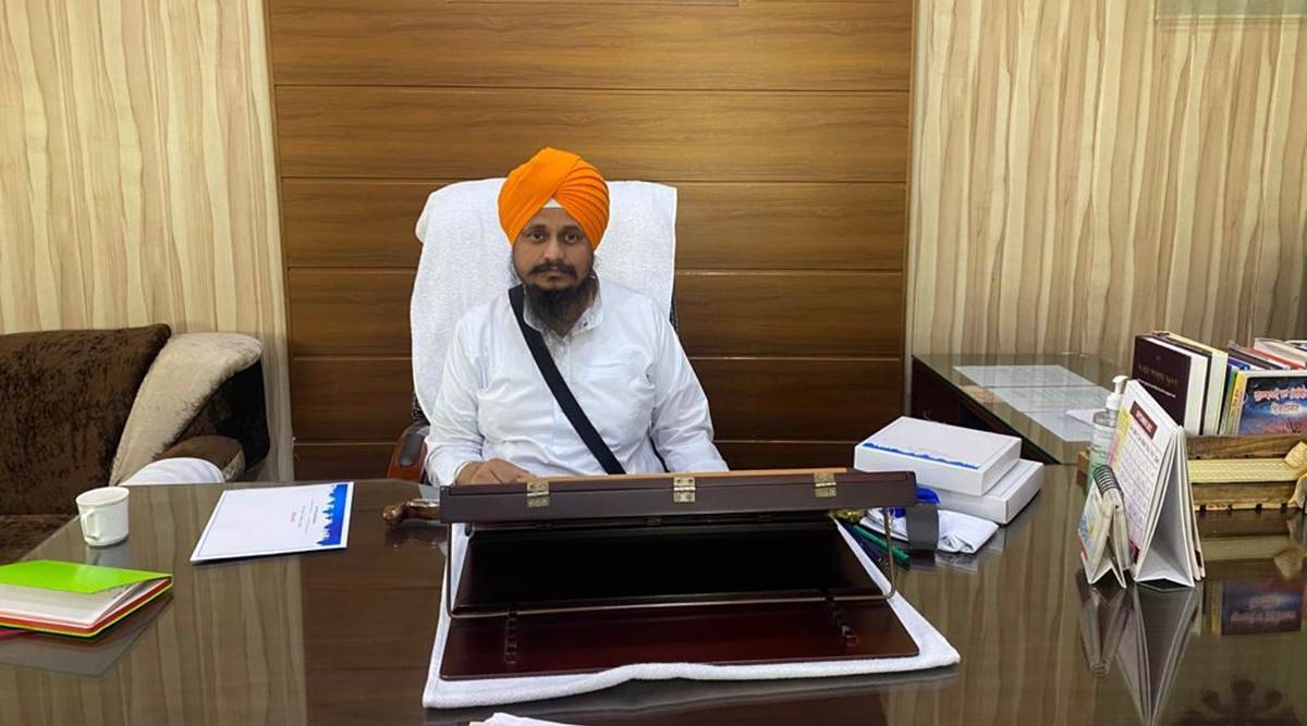 Jathedar of Akal Takht Giani Harpreet Singh (File)