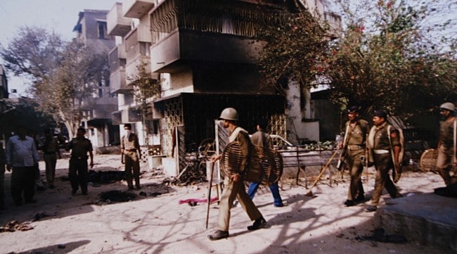 The first part of the documentary devotes its entire focus to the 2002 Gujarat riots and their aftermath. (Express archives)
