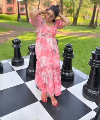 chinese dress ladies Buy Debina Floral Summer Dress In Light Green Online In India On Miss Mosa main image 1