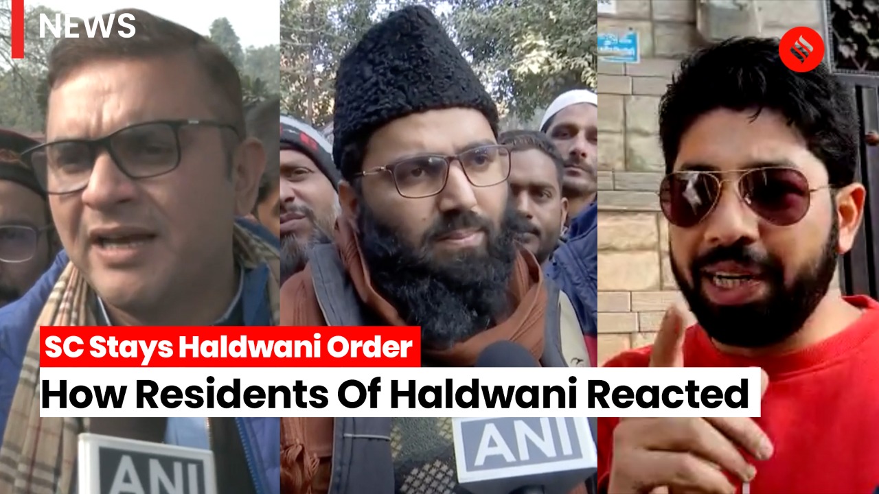 How residents of haldwani reacted after sc order to evict 4000 families ...