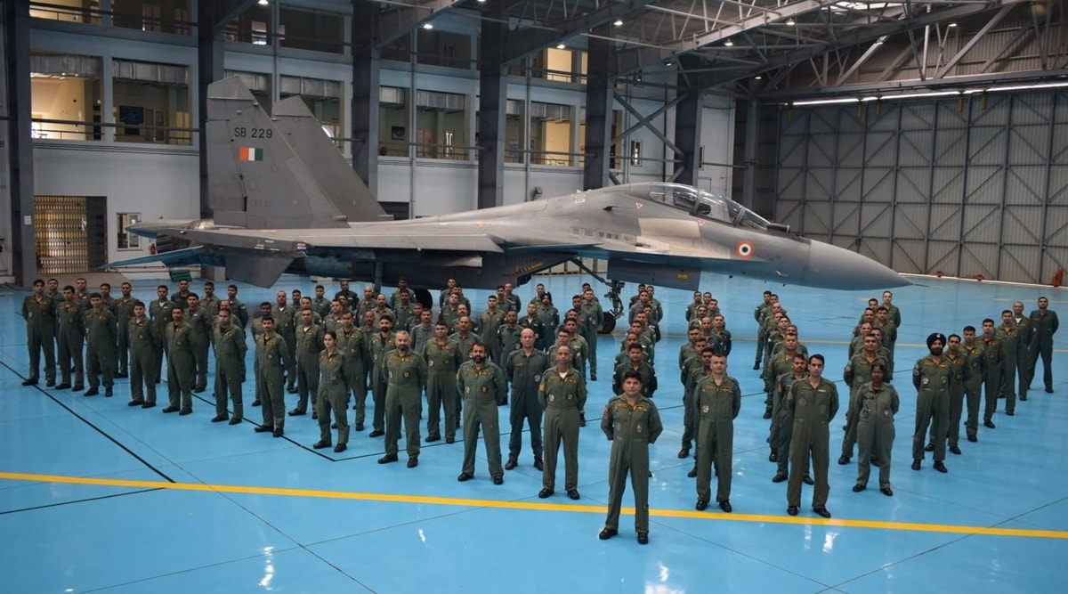 The Indian contingent participating in the air exercise will include four Su-30 MKI, two C-17 and one IL-78 aircraft, while the JASDF will be participating with four F-2 and four F-15 aircraft. (Twitter/@IAF_MCC)