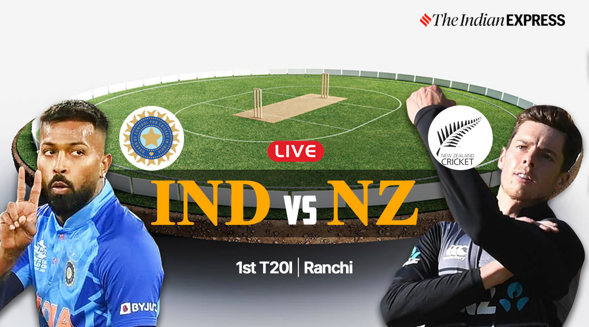 IND vs NZ 1st T20 Live Score Updates: Hardik Pandya led young IND face Kiwis in Ranchi