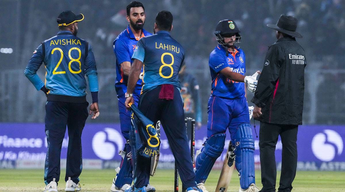 India vs Sri Lanka 2nd ODI Highlights KL Rahuls unbeaten fifty helps IND beat SL by four wickets at Eden Gardens Cricket News