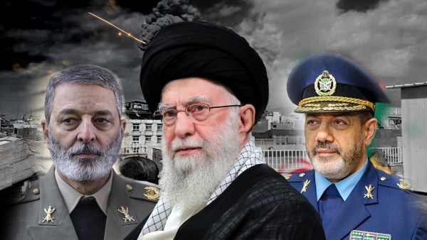 Iran's defence minister Aziz Nasirzadeh (right) and army chief Abdolrahim Mousavi (left) were killed in the US-Israel joint attacks following the death of Tehran's supreme leader Ayatollah Ali Khamenei (Centre)