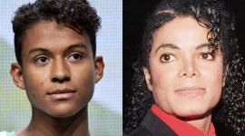 Jaafar Jackson and Michael Jackson
