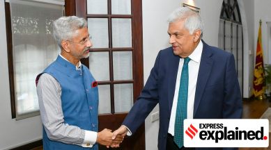 Jaishankar in Sri Lanka, Sri Lanka economy, Sri Lanka news, India Sri Lanka ties, Indian Express