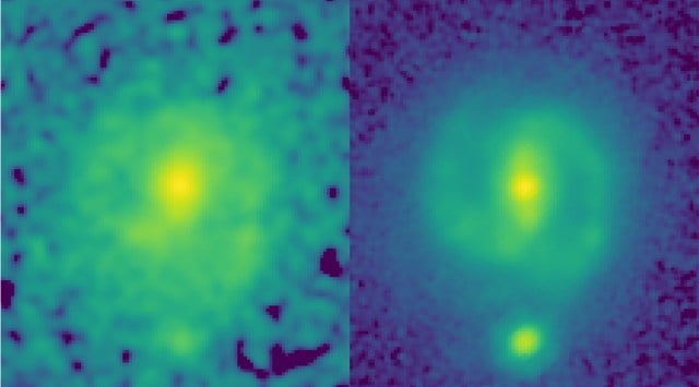James Webb Space telescope, galaxy EGS23205,
