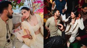 Athiya Shetty-KL Rahul burned up the dance floor on their sangeet ceremony, see pics