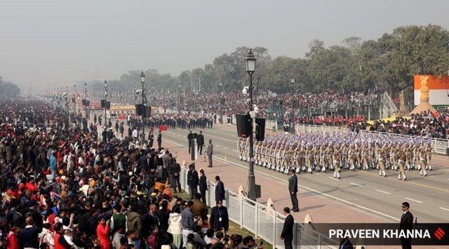 There will be a total of 45,000 spectators to the Republic Day event this year, as compared to over a lakh in pre-Covid 19 years. (Express Photo)