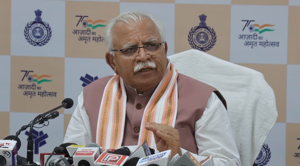 Haryana CM Manohar Lal Khattar Slams Kejriwal Day After Meeting To ...