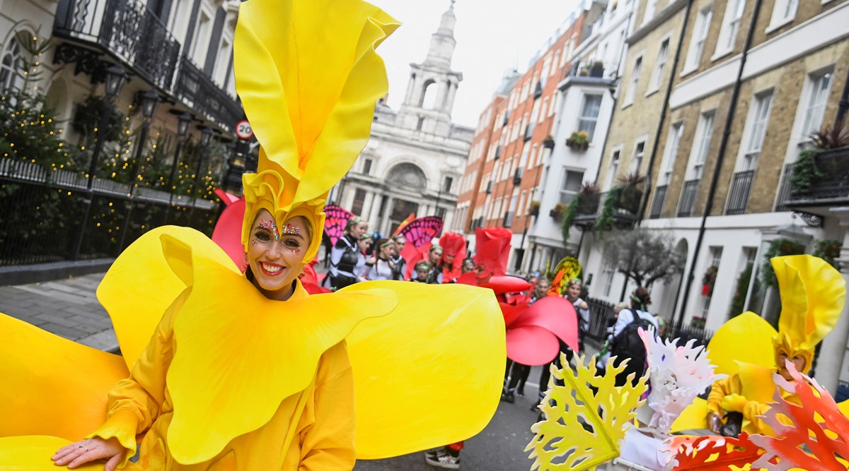 In pictures London ushers in 2023 with pomp and colour at New Year’s