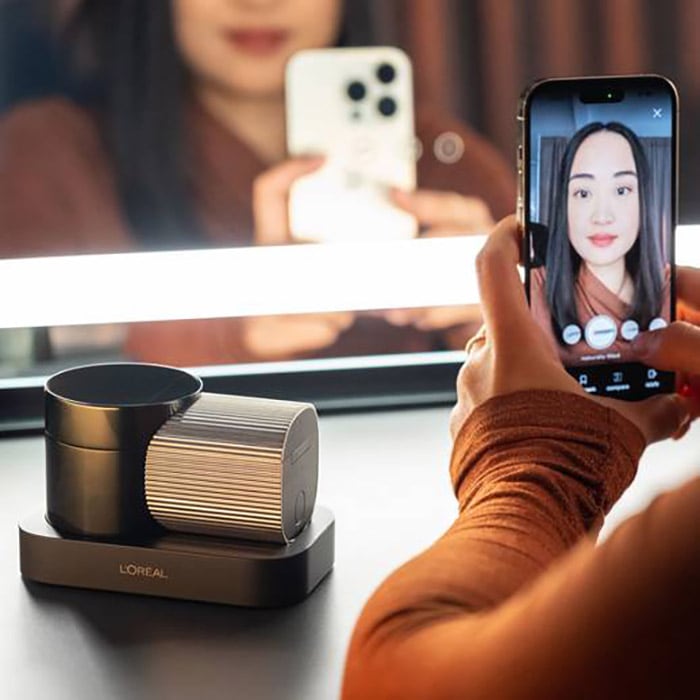 CES 2023, Loreal HAPTA, LOREAL HAPTA device, LOREAL Brow Magic, LOREAL Brow Magic Device,