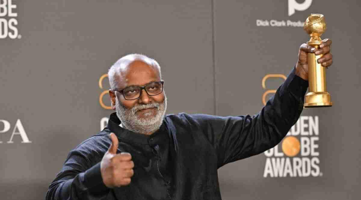 After winning a Golden Globe award for Naatu Naatu, MM Keeravani says