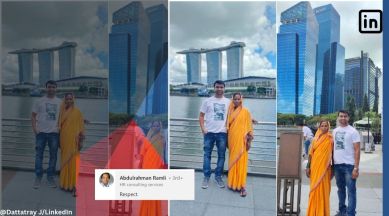 Man takes his mother to Singapore