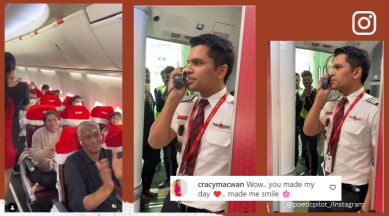 Meet SpiceJet’s ‘poetic’ pilot whose in-flight Hindi announcement is winning hearts, SpiceJet airline, Mohit Teotia, pilot making in-flight announcement in Hindi, Hindi poetic pilot, airlines, flight, travel, trending, viral, Instagram, Indian Express