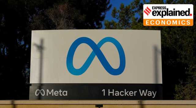Meta's logo can be seen on a sign at the company's headquarters in Menlo Park, Calif., on Nov. 9, 2022. Irish regulators have hit Facebook parent Meta with hundreds of millions in fines. (AP Photo/Godofredo A. Vásquez, File)