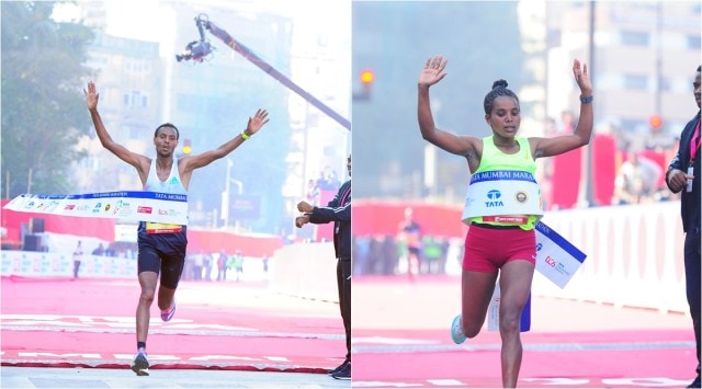 Ethiopia’s Hayle Lemi and Anchalem Haymanot.