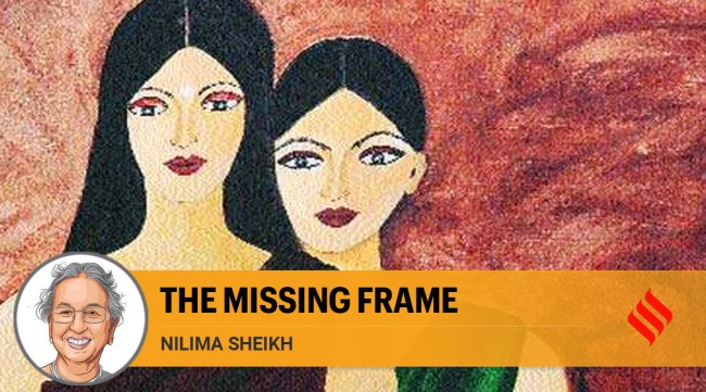 The Madhubani phenomenon arose when a famine relief programme was conceived to bring livelihood to women learning to paint on paper to sell what they painted on the walls of their homes. (Express Photo)