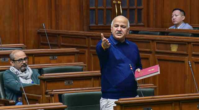 Delhi Deputy Chief Minister Manish Sisodia. (PTI Photo)