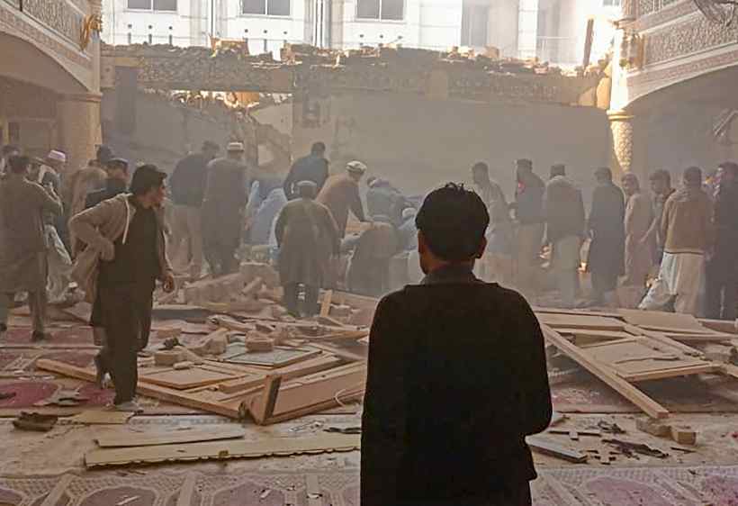 Suicide Bomber Blows Himself Up Inside Pakistan Mosque, Over 40 Dead ...