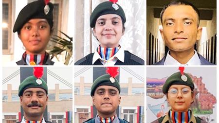 Six NCC Cadets from Parul University are all set to march at the 74th Republic Day Parade 2023.