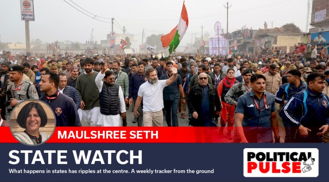 Congress leader Rahul Gandhi during the party's 'Bharat Jodo Yatra', in Shamli, Uttar Pradesh. (PTI)