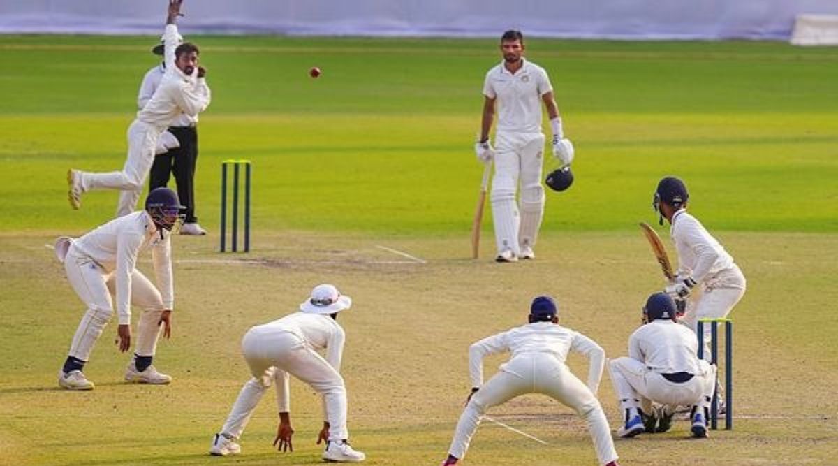 Ranji Trophy 2023 Quarterfinals Highlights Mayank Agarwal scores a fifty, M Venkatesh scalps 5 wickets, Parth Bhut notches up a ton Cricket News