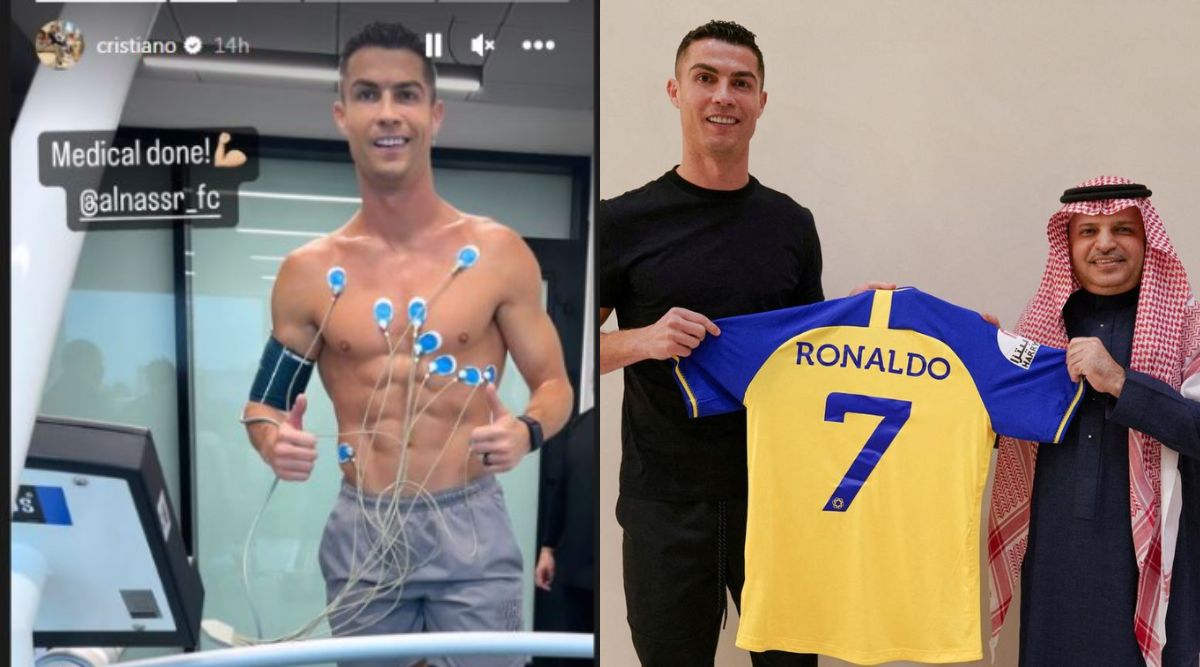 Cristiano Ronaldo shirtless at every World Cup stadium — in one