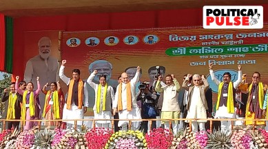 Amit Shah Tripura rath yatra