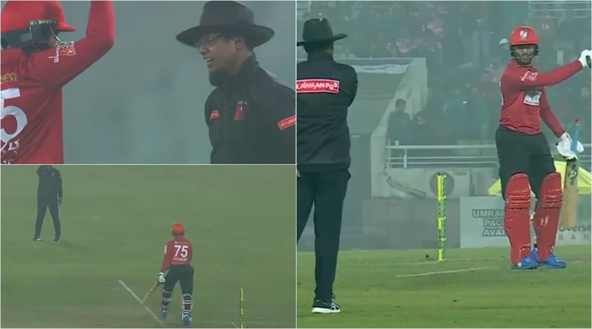 Watch Shakib Al Hasan gets into heated row with umpire during Bangladesh Premier League match Cricket News