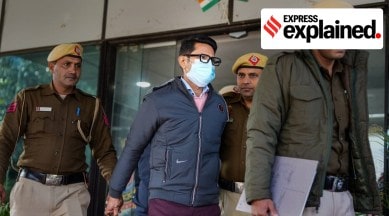Shankar Mishra being escorted by the police