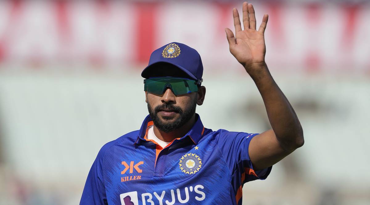 Indian cricketer Mohammed Siraj. (AP Photo)