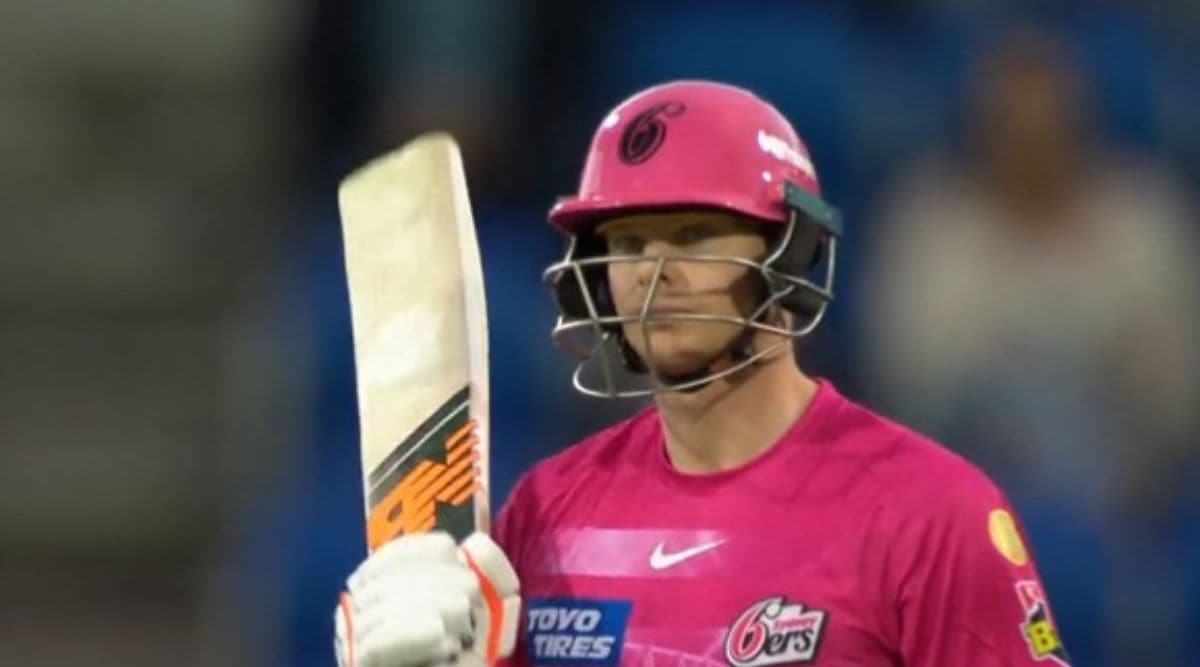 Watch Steve Smith helps Sydney Sixers score 16 runs off 1 ball against