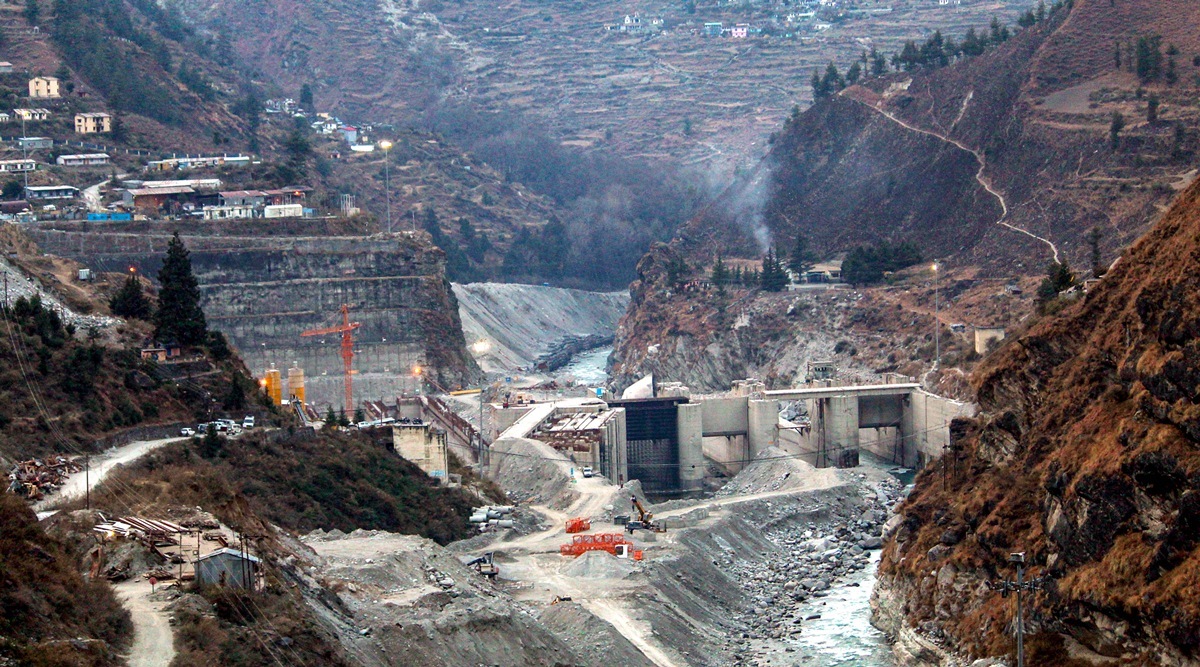 temple collapse, uttrakhand temple collapse news, joshimath temple collapse news, indian express news, indian express city news