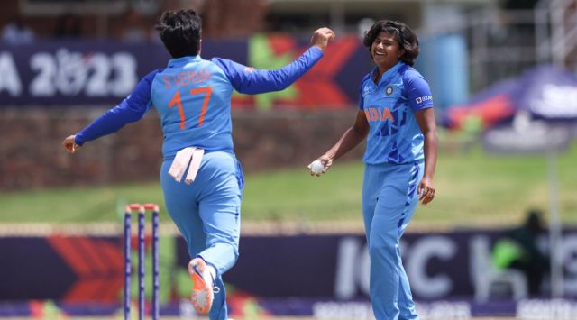 Prior to the final on Sunday, Titas had claimed four wickets in the World Cup before claiming two wickets in the final. (Twitter/BCCI Women)