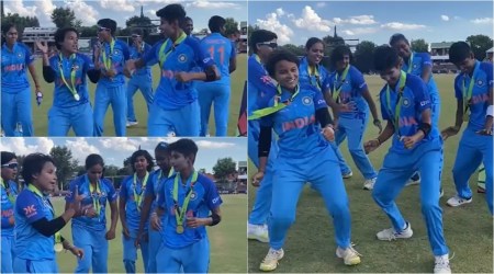 The World Cup winning members shake a leg. (Instagram/ICC)