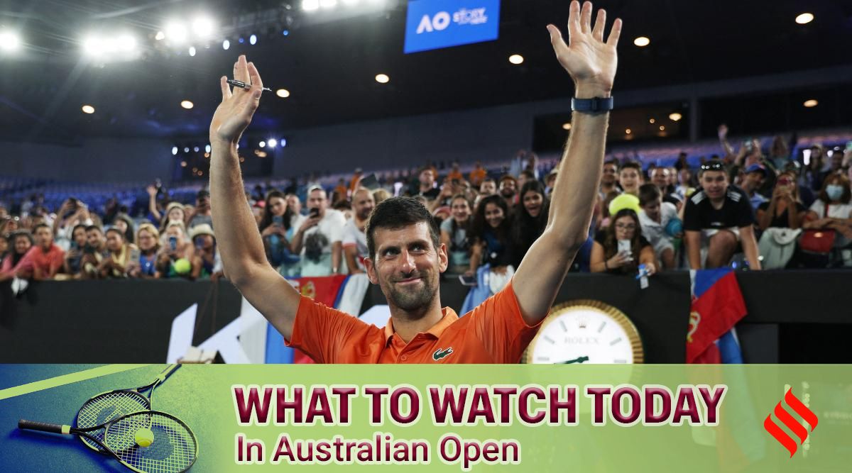 Australian Open 2023, What to Watch Today With crowd back on his side, Novak Djokovic returns to Melbourne Tennis News