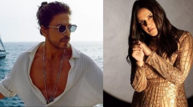 neha dhupia, shah rukh