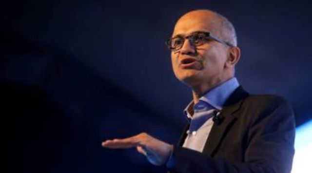 Microsoft Chairman and CEO Satya Nadella shares his vision on for a tech-enabled India. (File Photo)