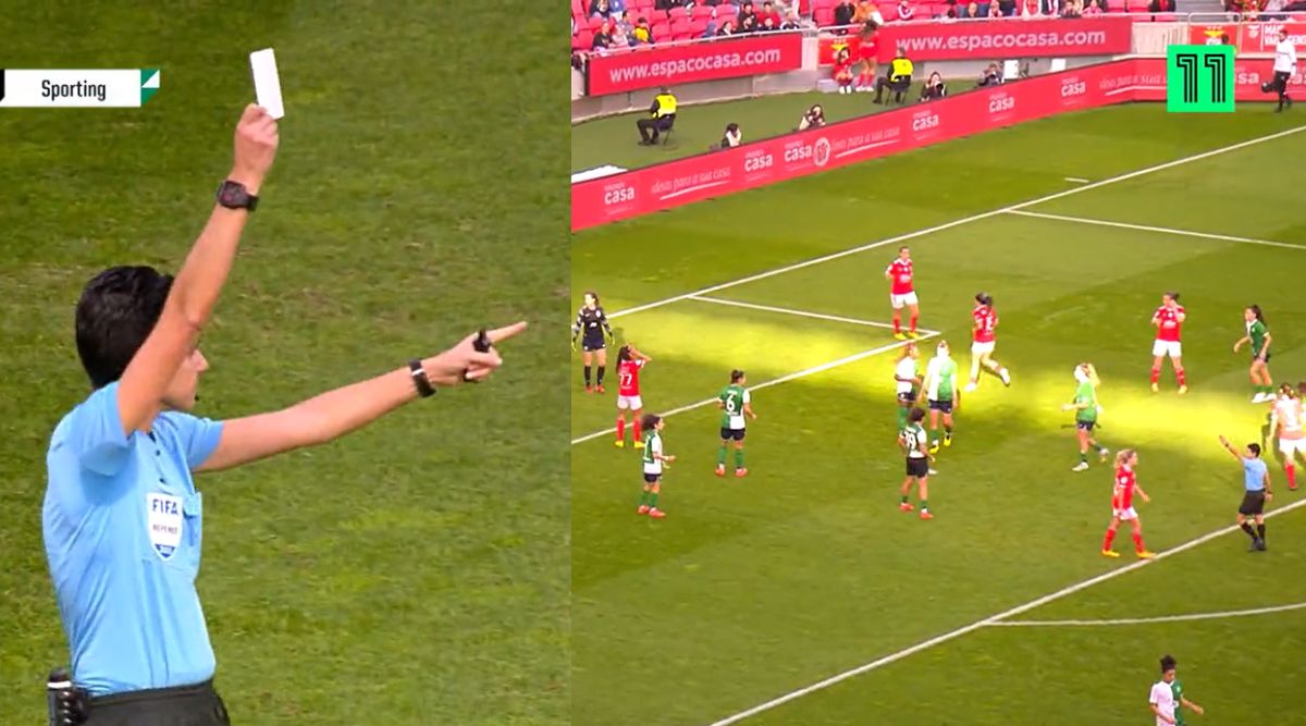 Referee shows a white card for the first time in football history: But why?