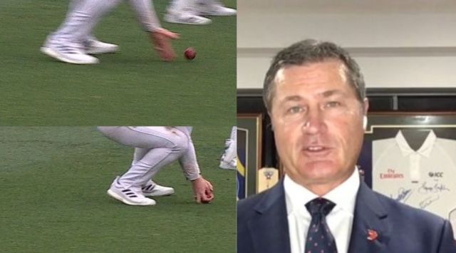 Umpire Simon Taufel on controversial Labuschagne catch. (Screengrab/Twitter)