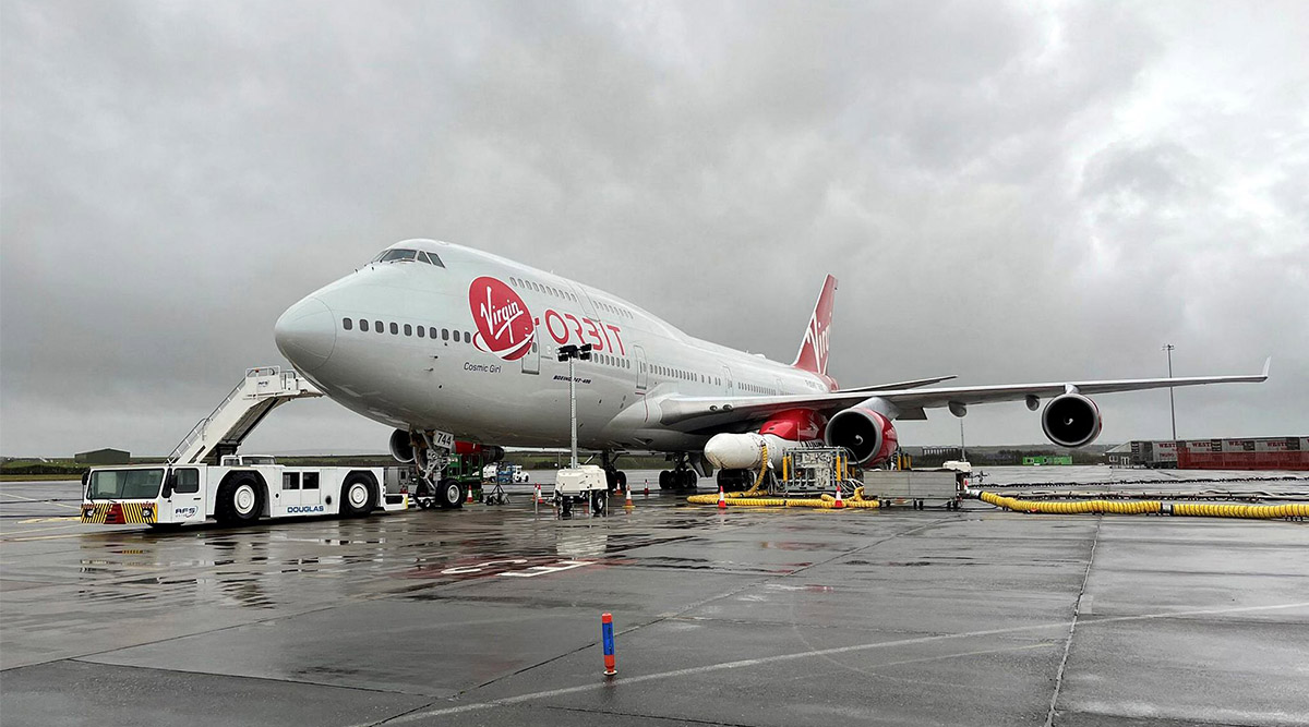 Virgin Orbit, uk spaceport launch