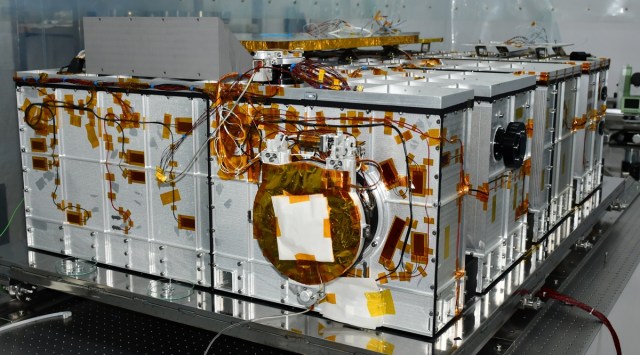 Visible Emission Line Coronograph (VELC) will be the main playload among seven designed to study the Sun. IIA  