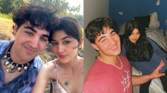 Aarav Bhatia posed with Naomika Saran for a selfie. (Photo: Naomika Saran/Instagram)