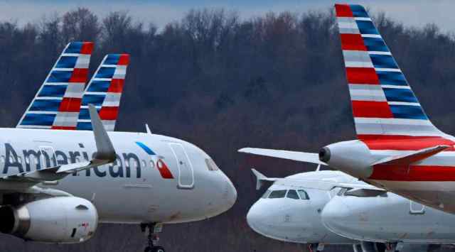 File photo of American Airlines planes sit stored at Pittsburgh International Airport. (AP)