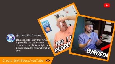 YouTuber MrBeast pays for eye surgery of 1,000 people