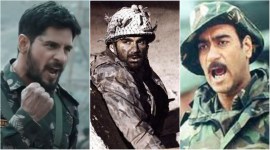 Sidharth Malhotra, Suniel Shetty and Ajay Devgn have played Param Vir Chakra awardees in films. (Photo: YouTube screengrab)
