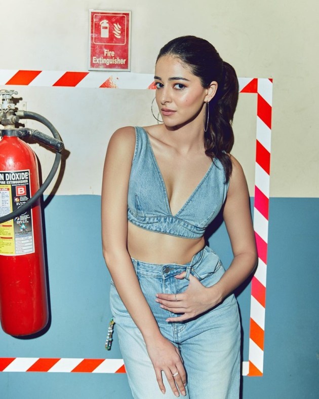 Ananya Panday's All-Denim Avatar
